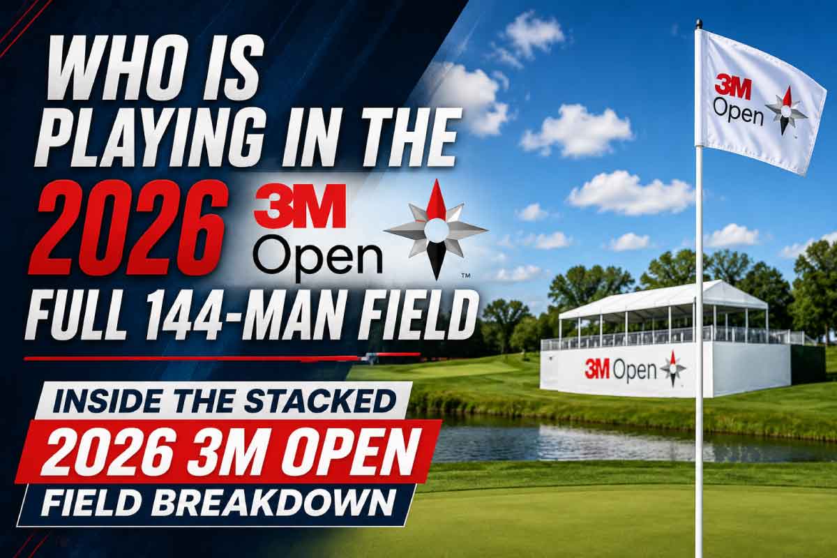 TPC Twin Cities golf course ahead of the 2026 3M Open field breakdown