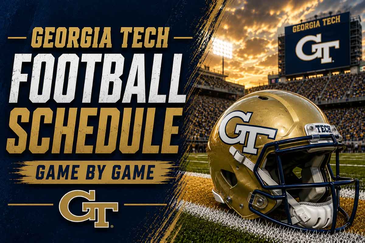 georgia tech football schedule