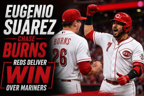 Eugenio Suarez Chase Burns Reds