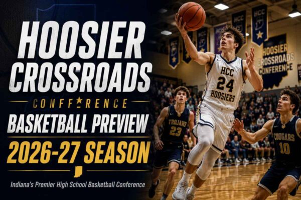 Fishers Tigers basketball action ahead of the Hoosier Crossroads Conference basketball preview for 2026-27