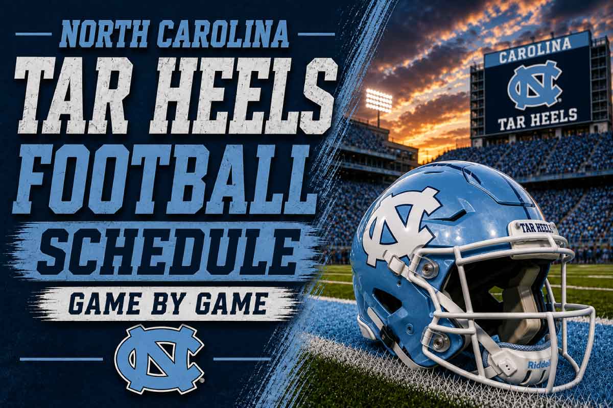 North Carolina Tar Heels football schedule