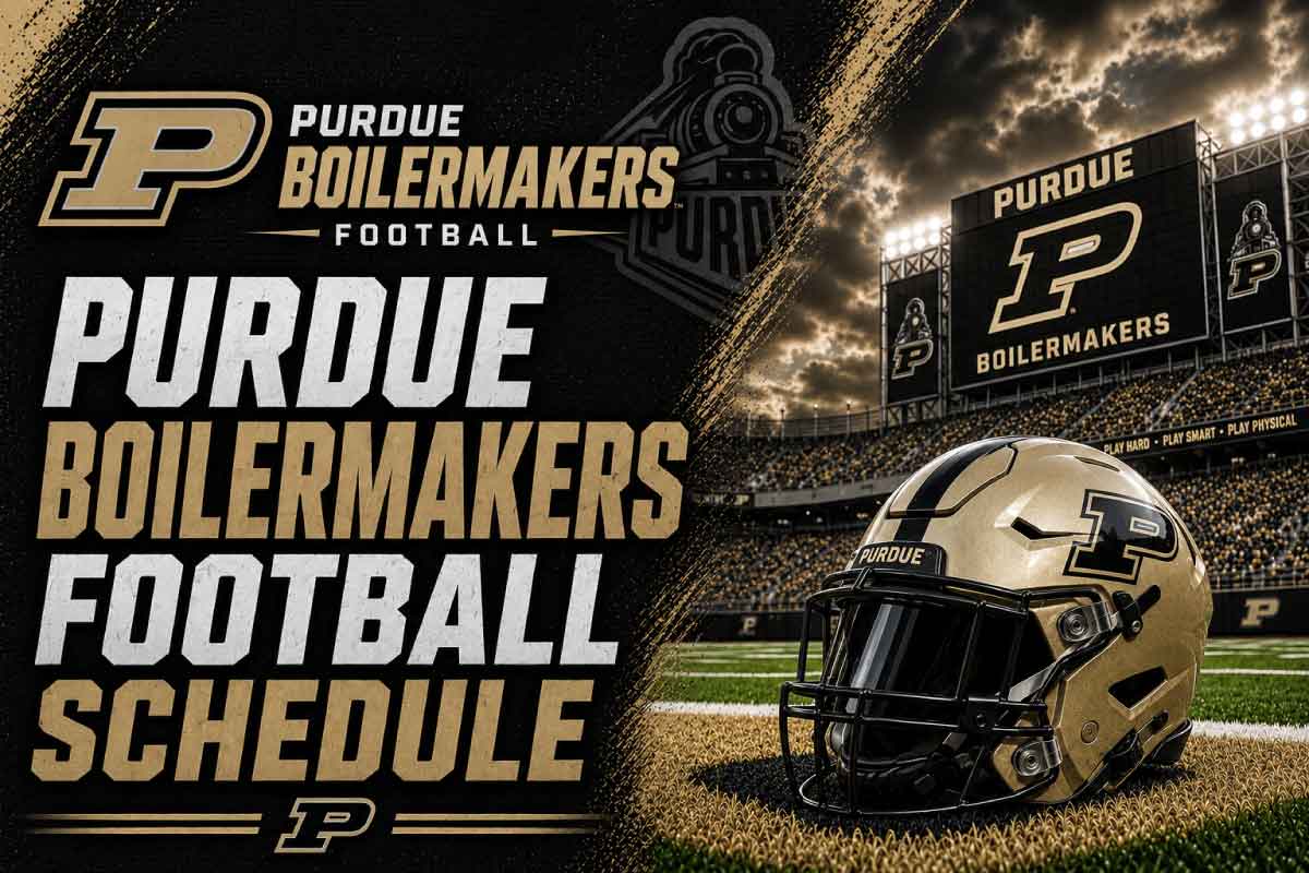 purdue boilermakers football schedule with helmet