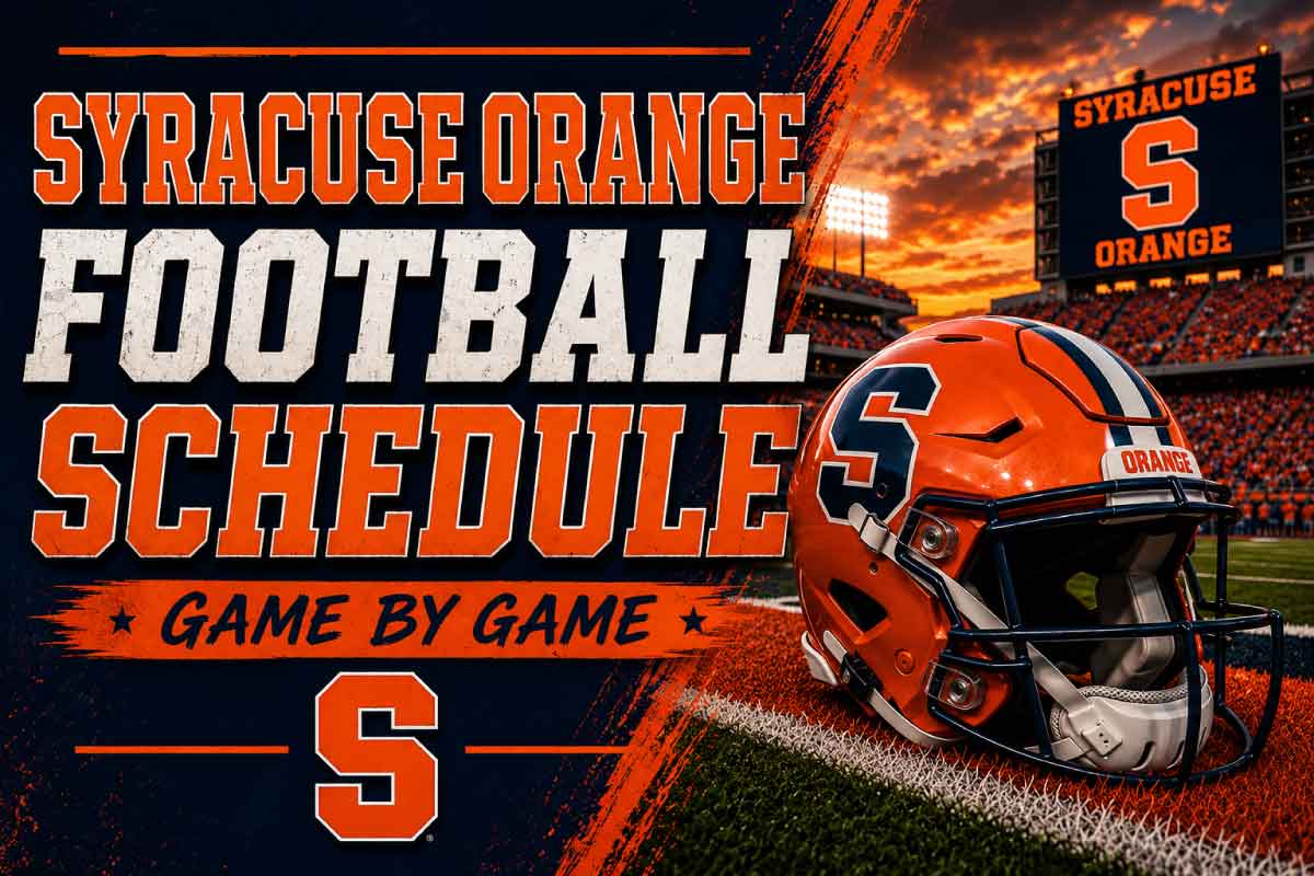 syracuse orange football schedule with helmet
