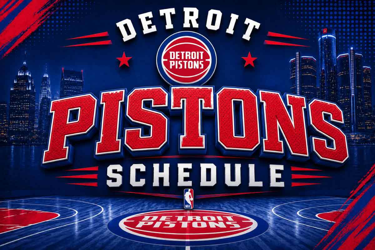 Detroit Pistons Schedule
