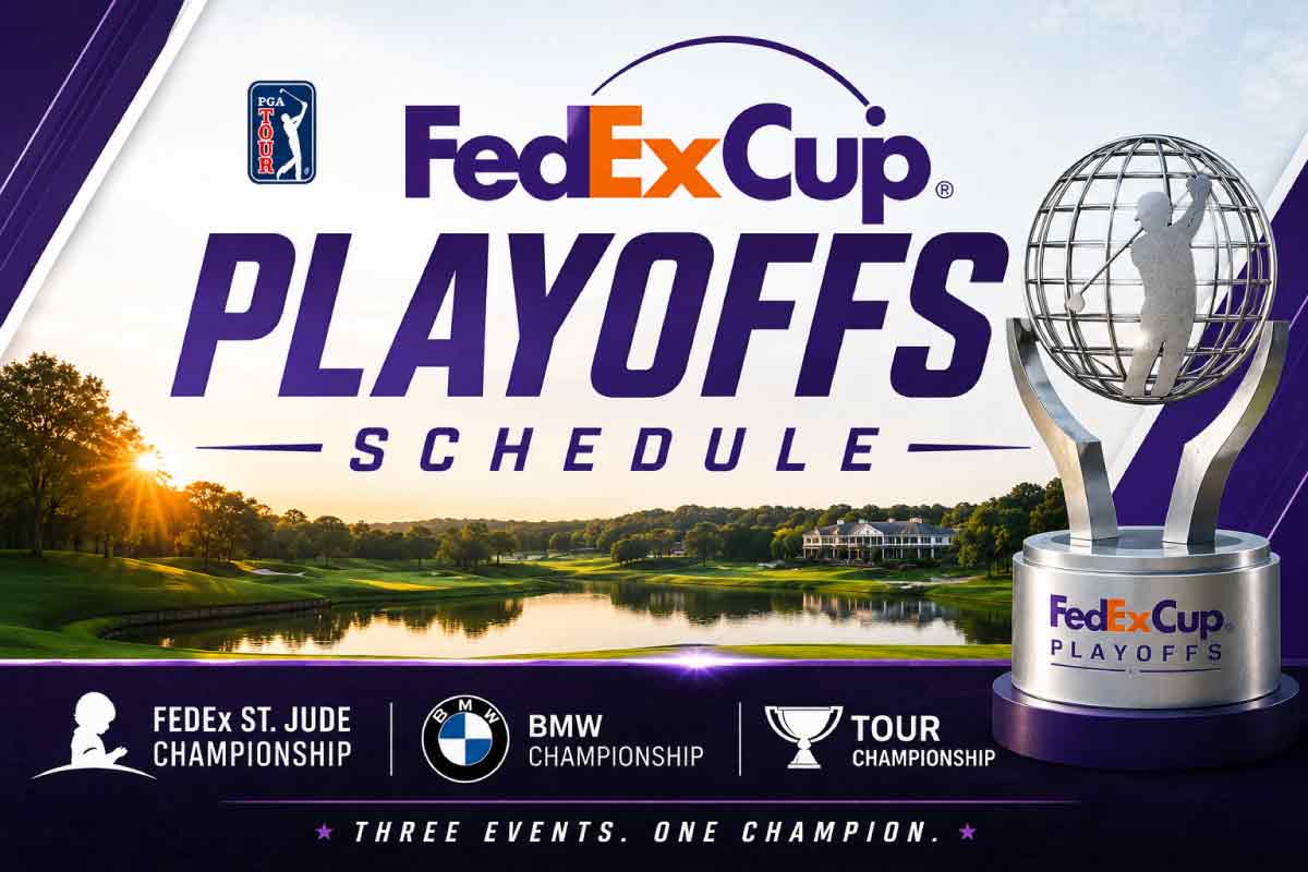 FedEx Cup Playoffs Schedule