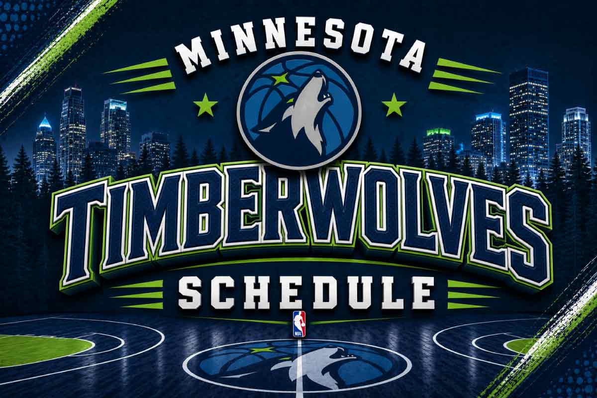 Minnesota Timberwolves Schedule