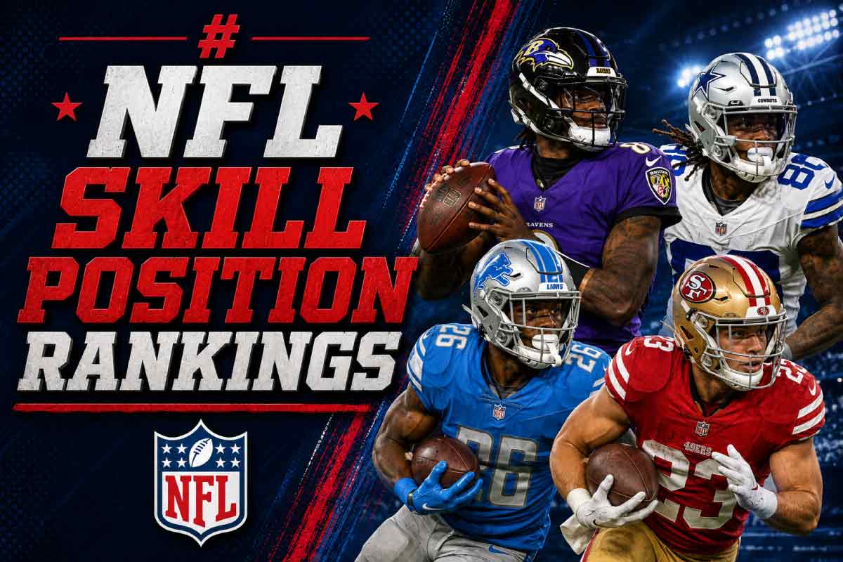 NFL Skill Position Rankings 2026: Ranking All 32 Teams From Worst to Best
