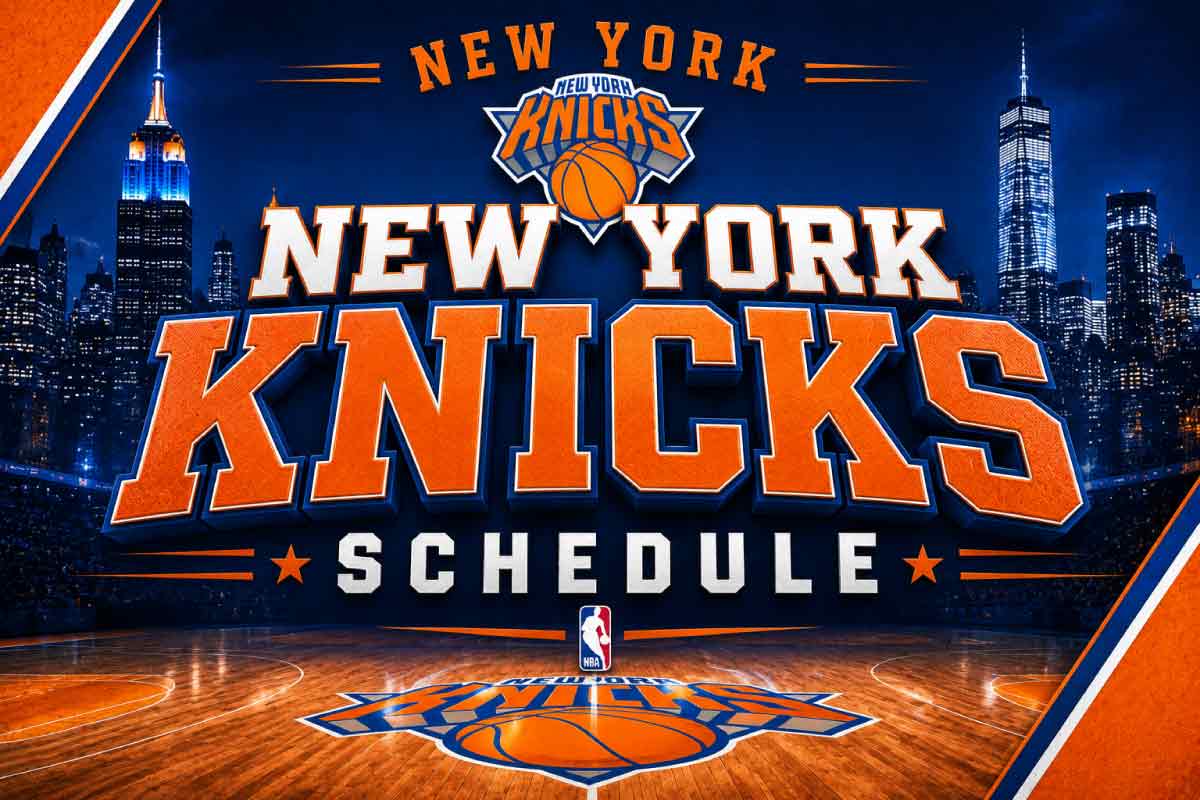 New York Knicks Schedule