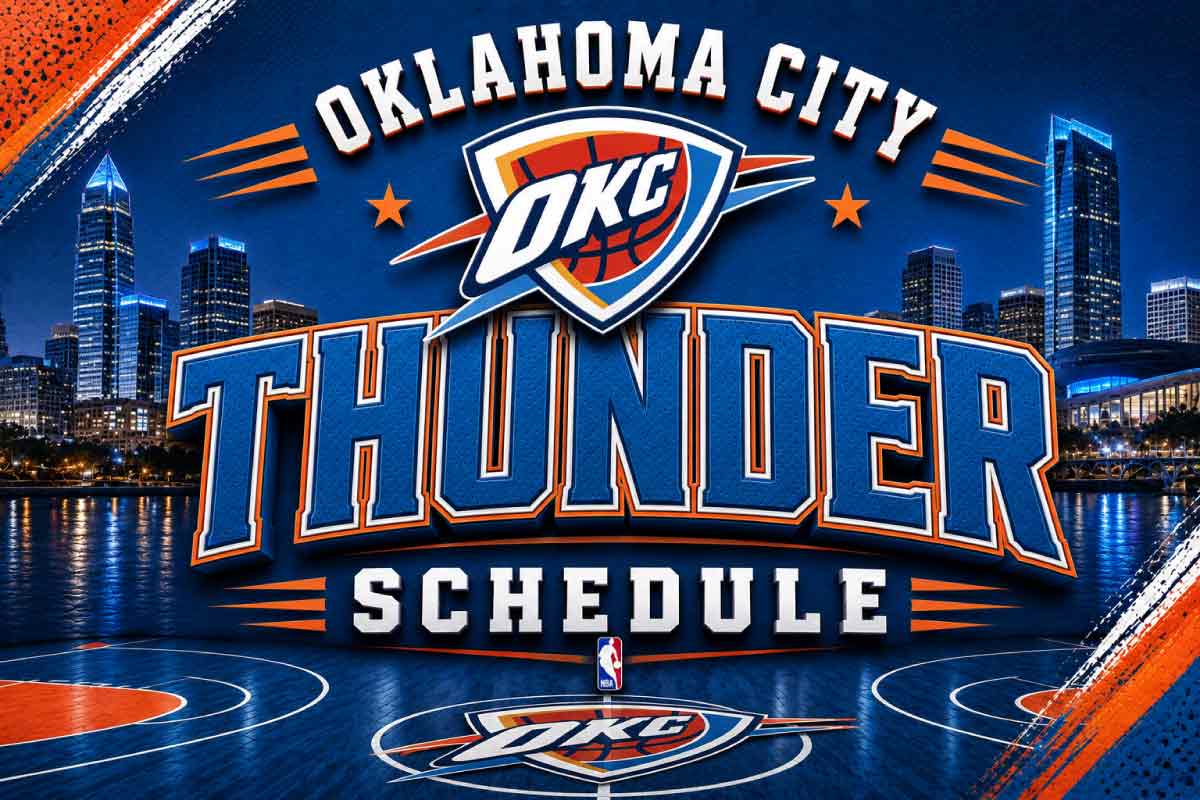 Oklahoma City Thunder Schedule