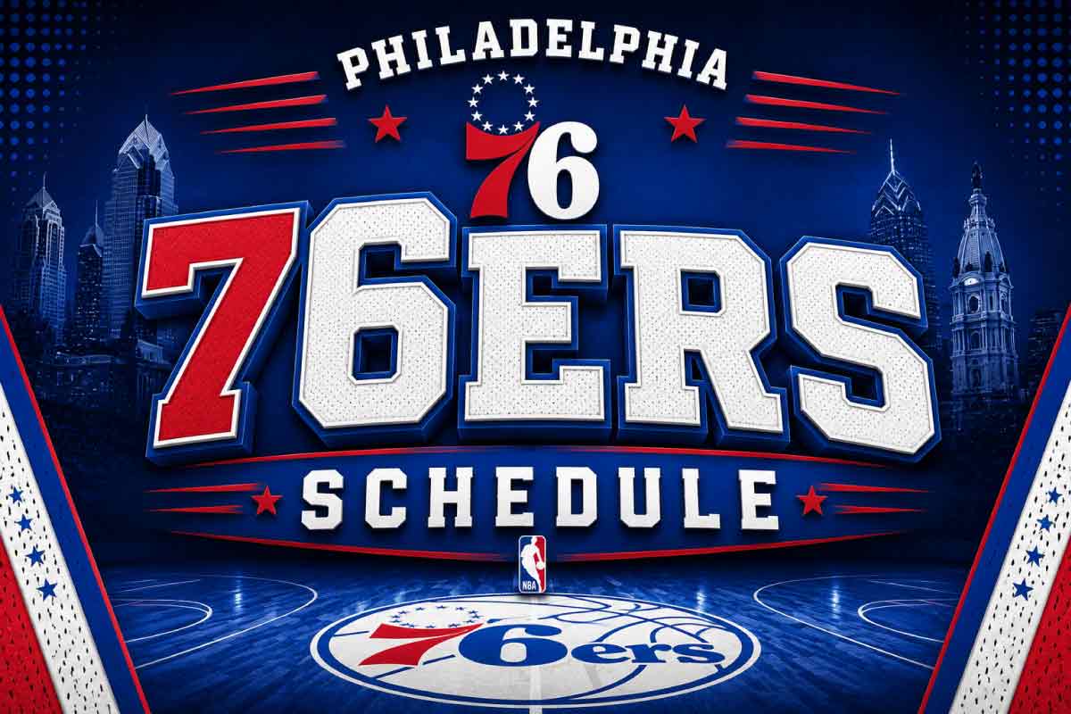Philadelphia 76ers Schedule