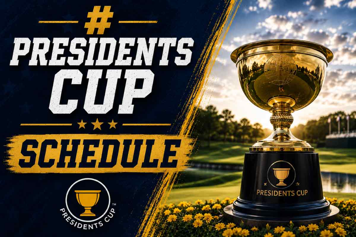 2026 Presidents Cup Schedule: Dates, Venue, Format and Team Preview