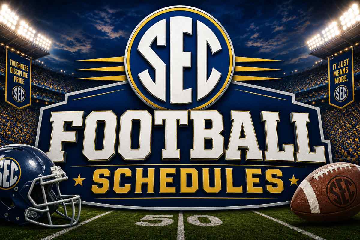 SEC Football Schedules