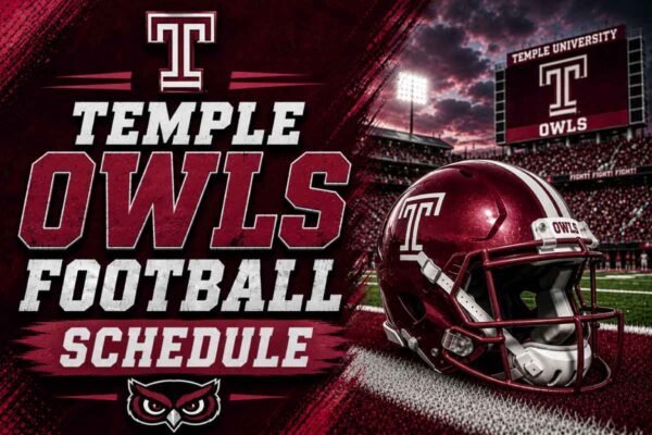 Temple Owls Football Schedule