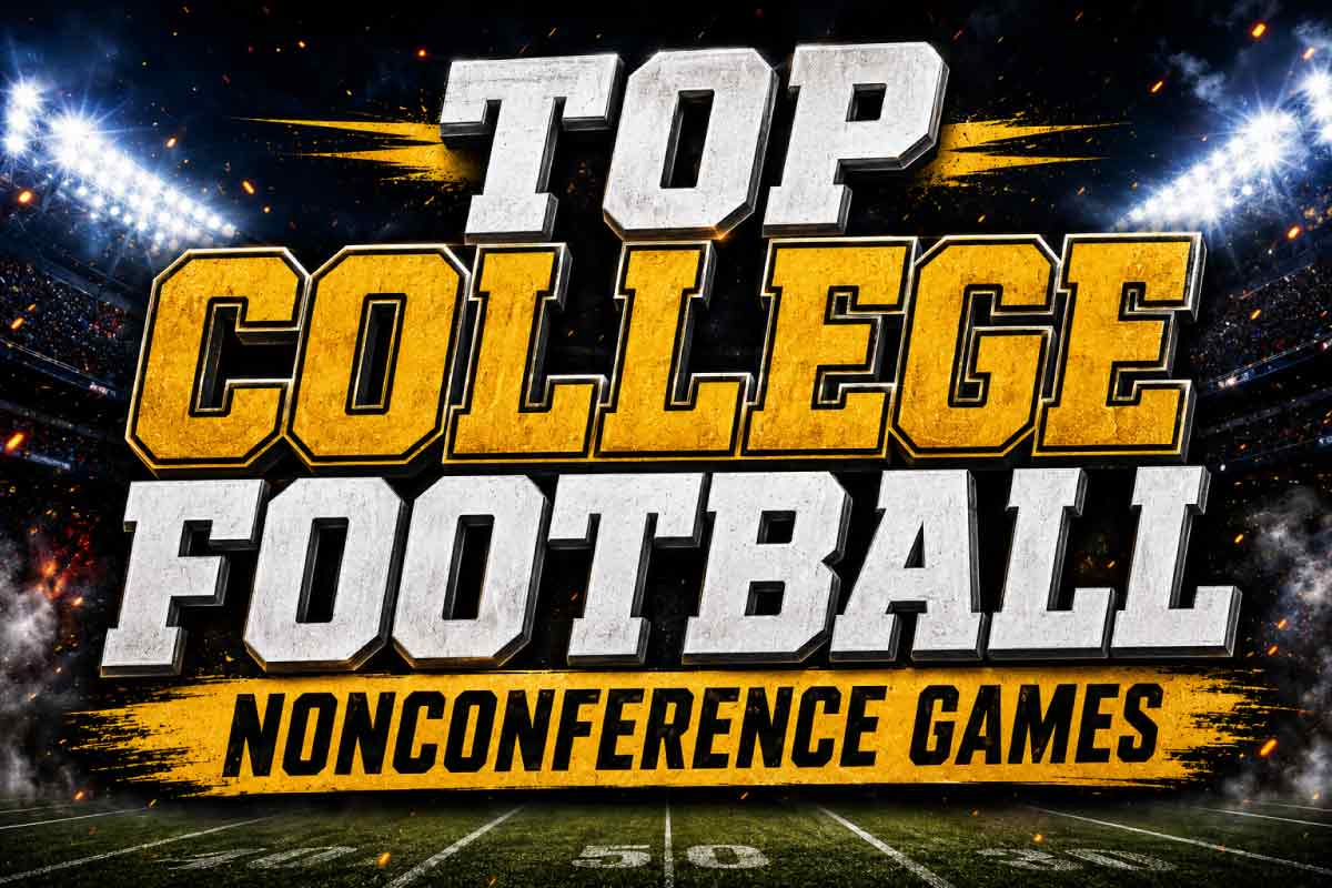 Top college football Nonconference Games