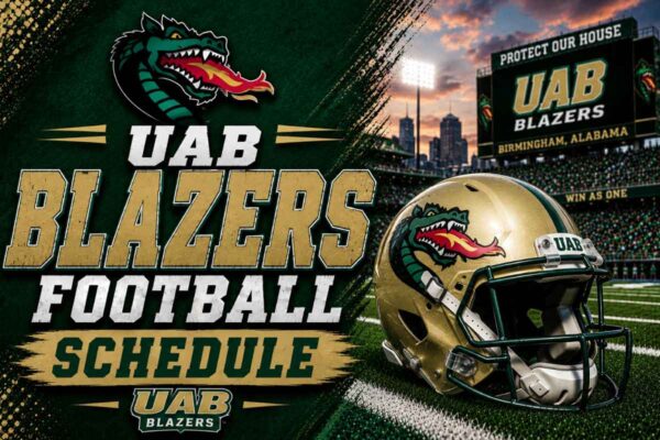 UAB Blazers Football Schedule