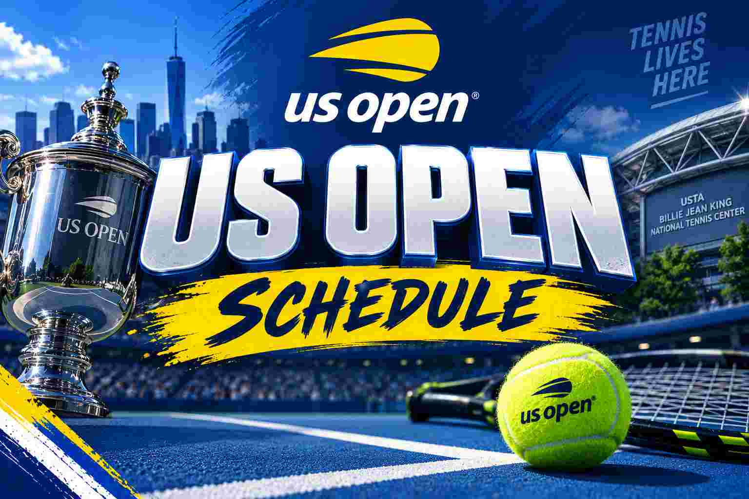 US Open Schedule