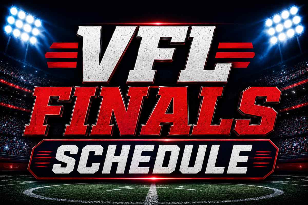 VFL Finals Schedule
