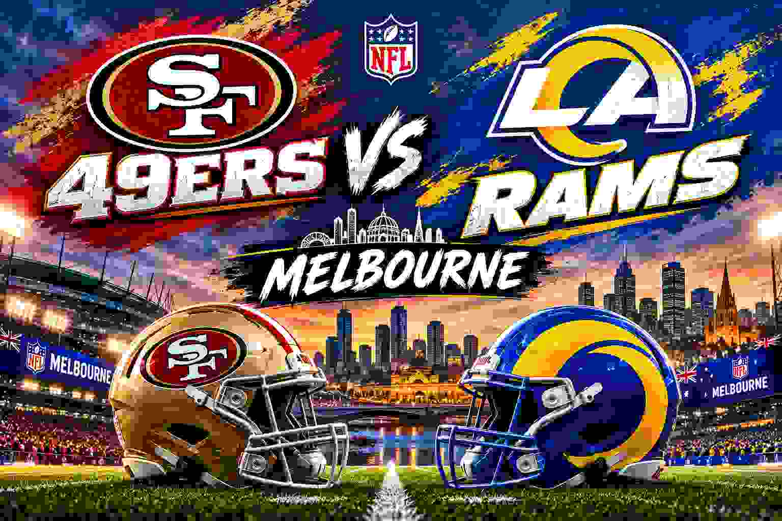 49ers vs Rams Melbourne 2026: Full Date, Time, Location and How to Watch the First NFL Game in Australia