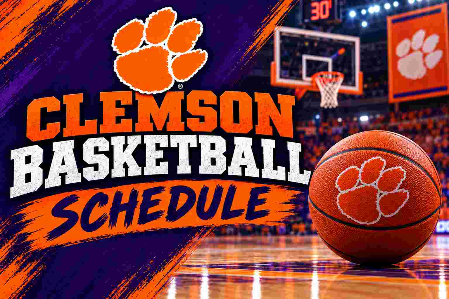 Clemson Basketball Schedule