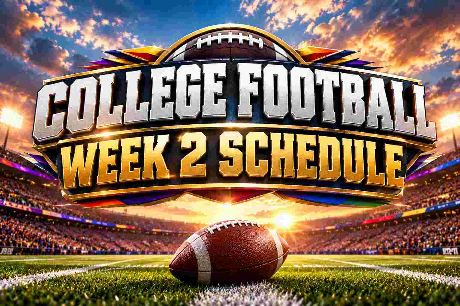 2026 College Football Week 2 Schedule: Dates, Times and How to Watch