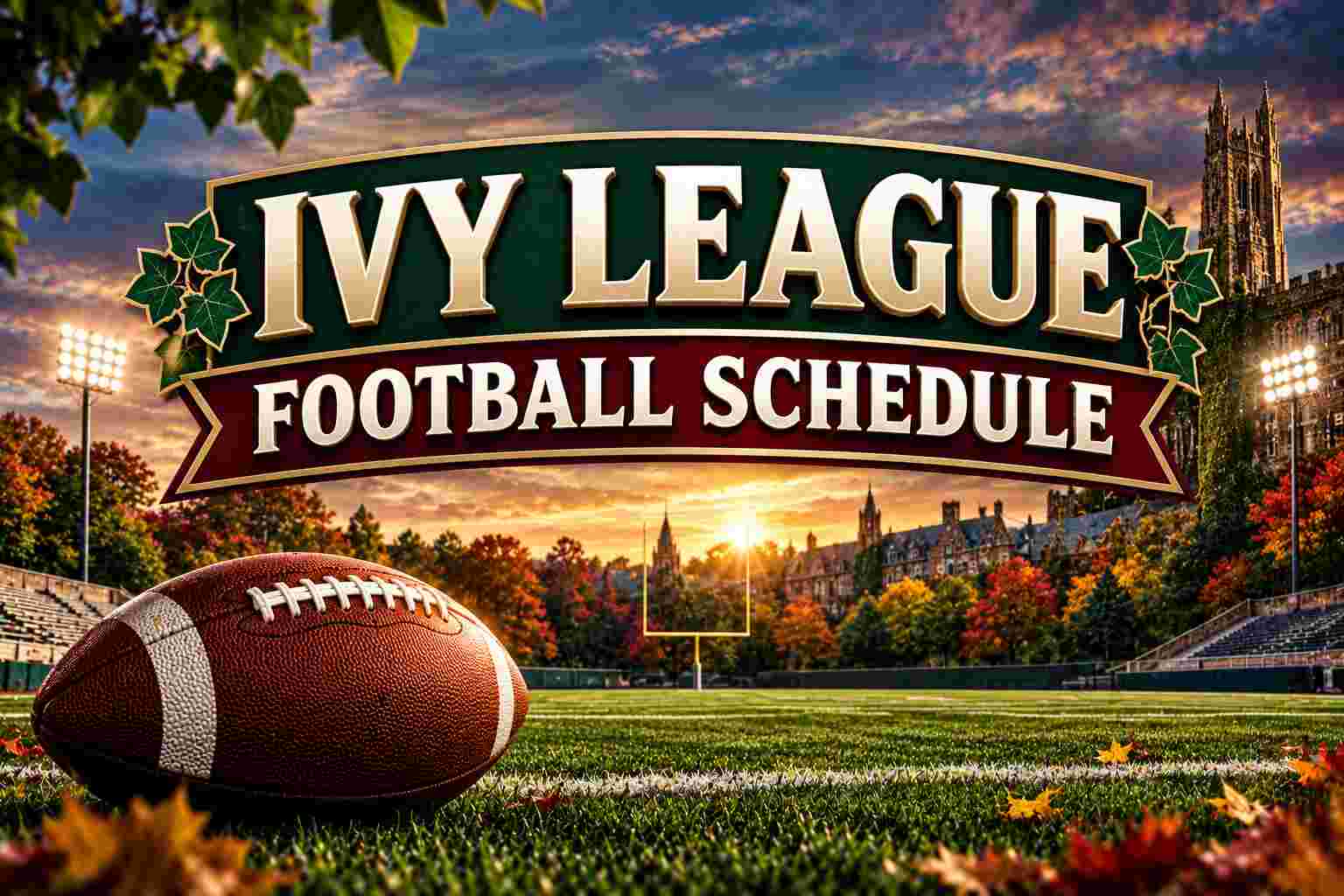 2026 Ivy League Football Schedule: Dates, Times, TV Channels and How to Watch