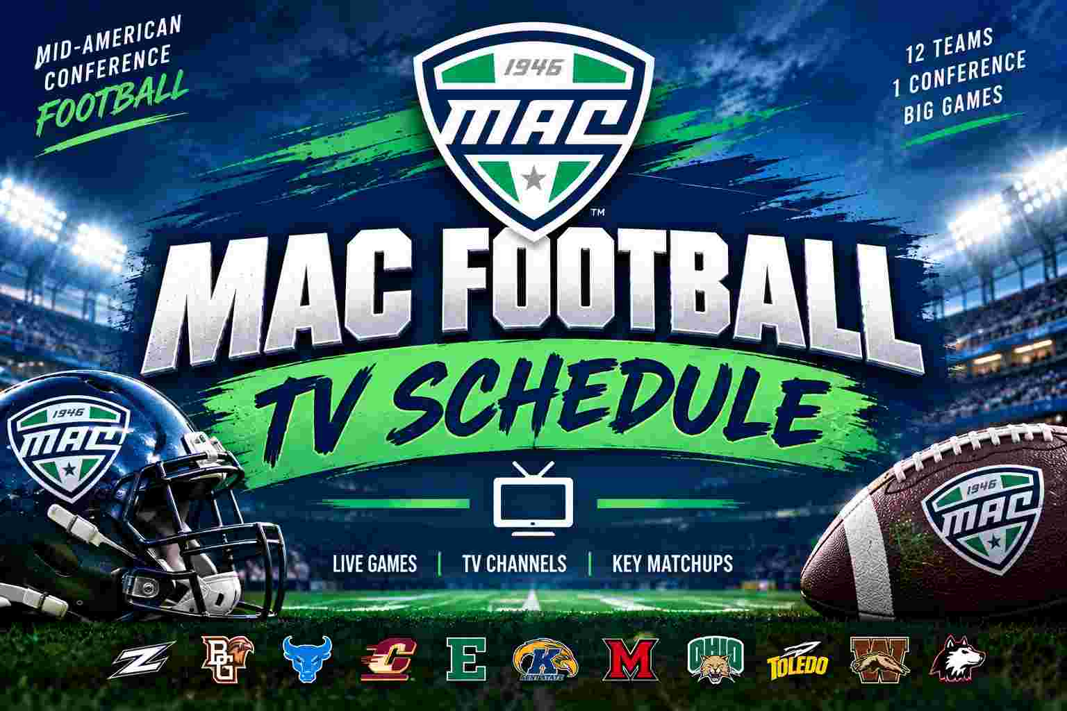 2026 MAC Football TV Schedule: Dates, Times and How to Watch