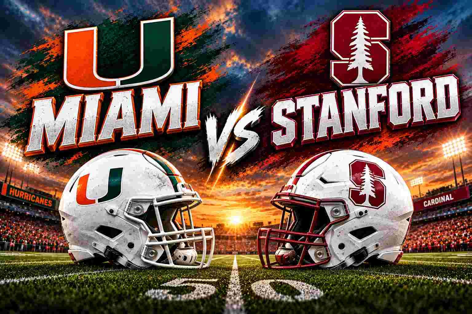 How to Watch Miami vs Stanford: Start Time, Odds, Picks and Prediction