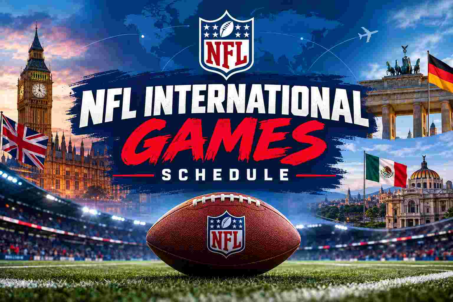 NFL International Games Schedule
