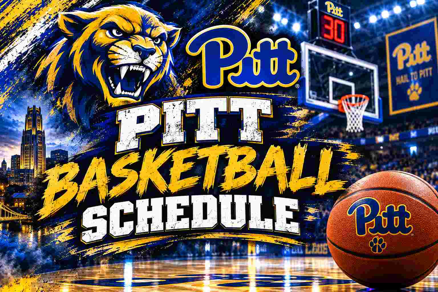 Pitt Basketball Schedule