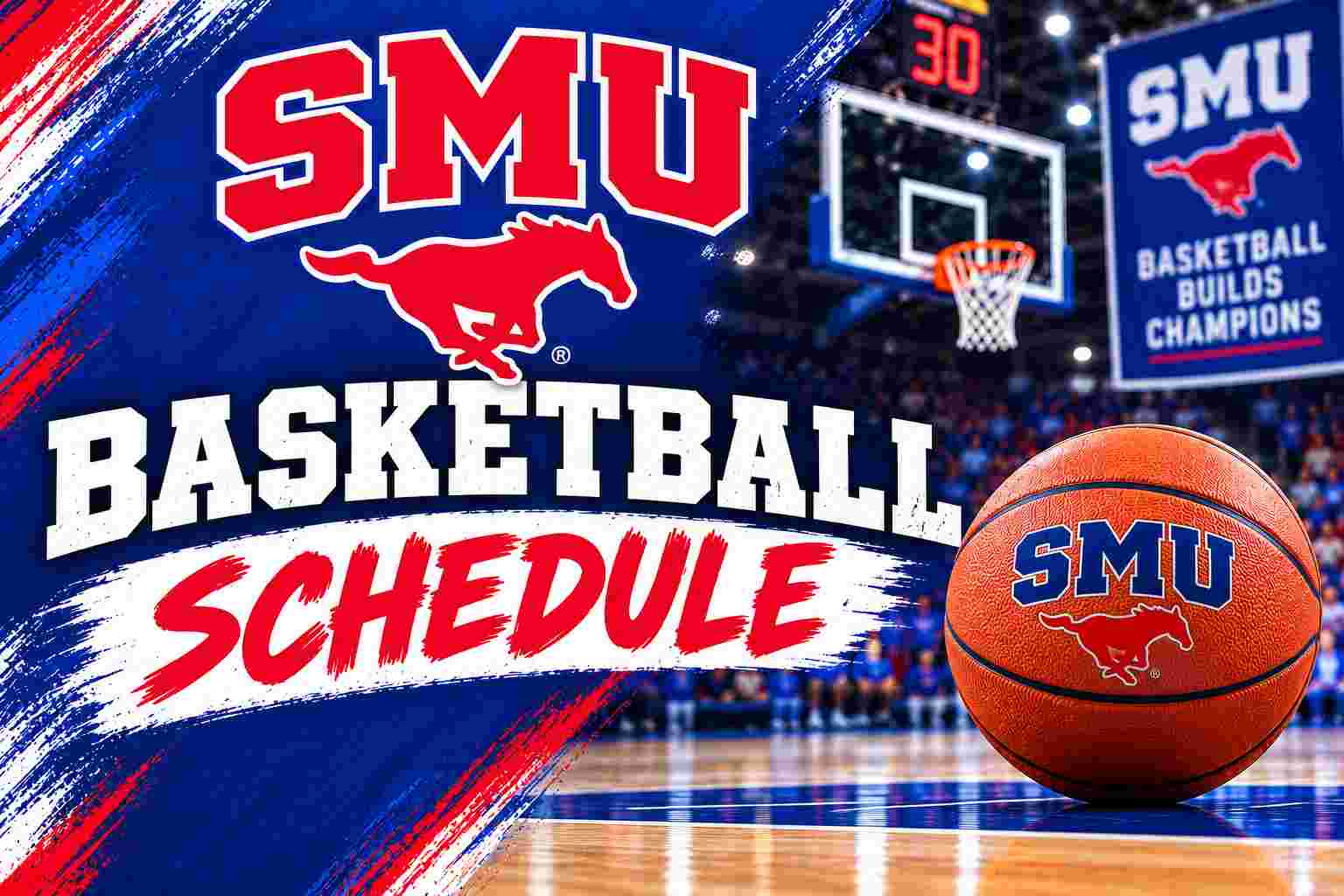2026-27 SMU Basketball Schedule: Complete Dates, Times and ACC Matchups for Mustangs, How To Watch