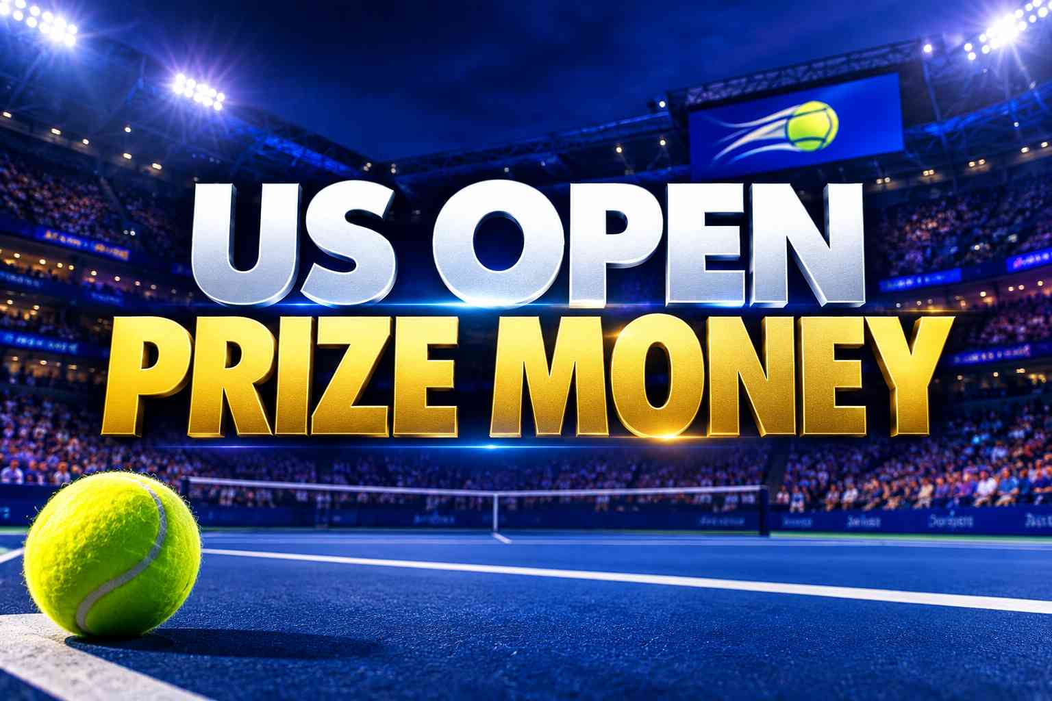 US Open Prize Money 2026: Complete Breakdown, Payouts and Prize Money History