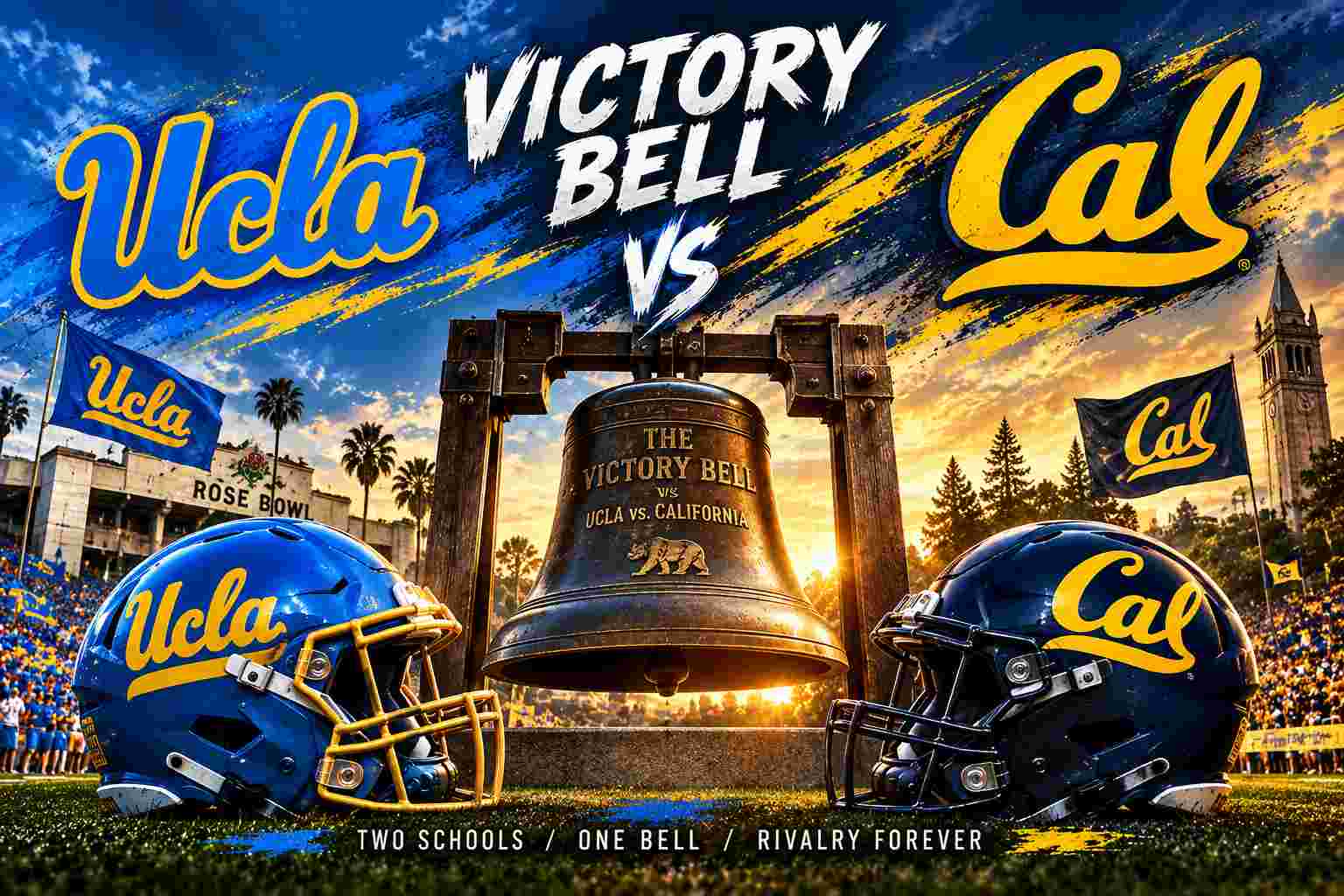 2026 Victory Bell Rivalry: UCLA vs California – Date, Time, TV, Odds and Prediction