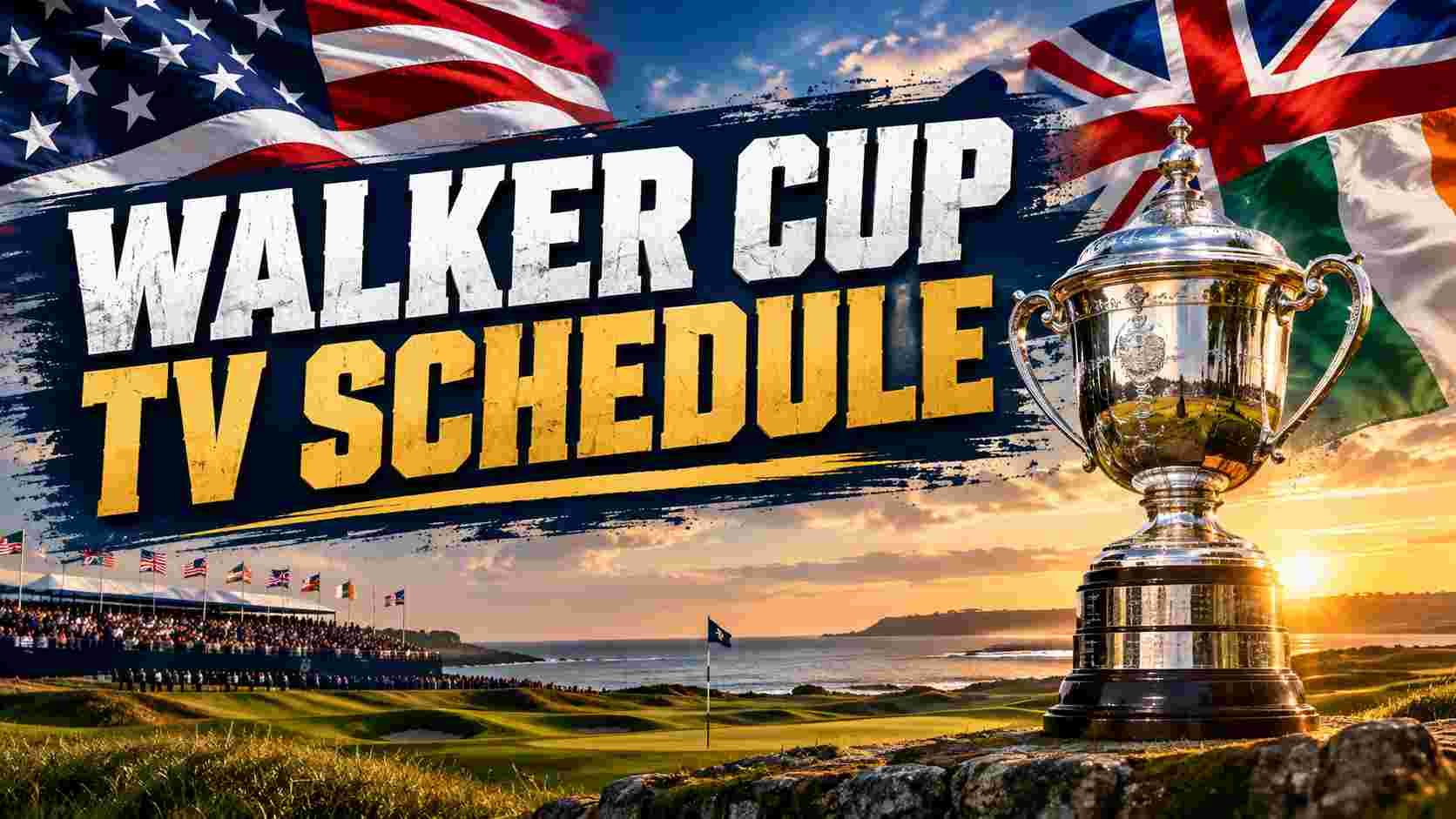 Walker Cup TV schedule