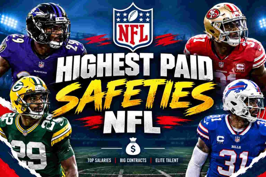 Highest Paid Safeties NFL 2026: Derwin James Leads Top 10