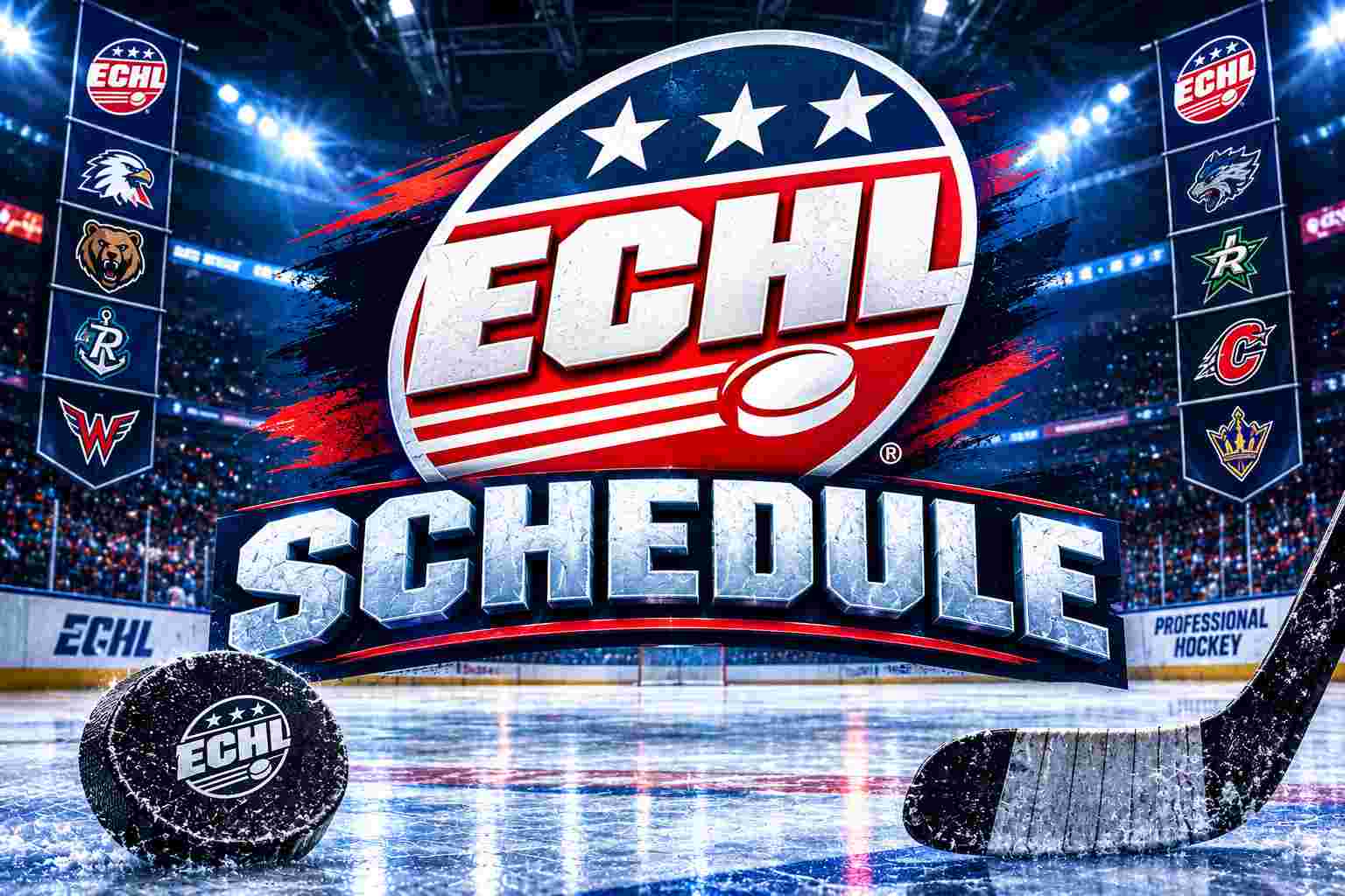 2026-27 ECHL Schedule: Complete Games, Dates, Times and Venues